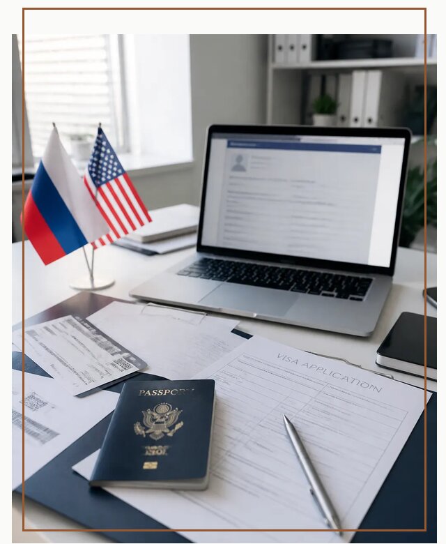 Оформление визы в США для туристов и бизнеса в Вичуге