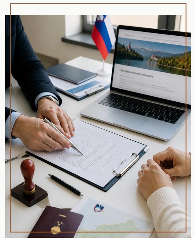 Оформление вида на жительство в Словении под ключ в Вичуге
