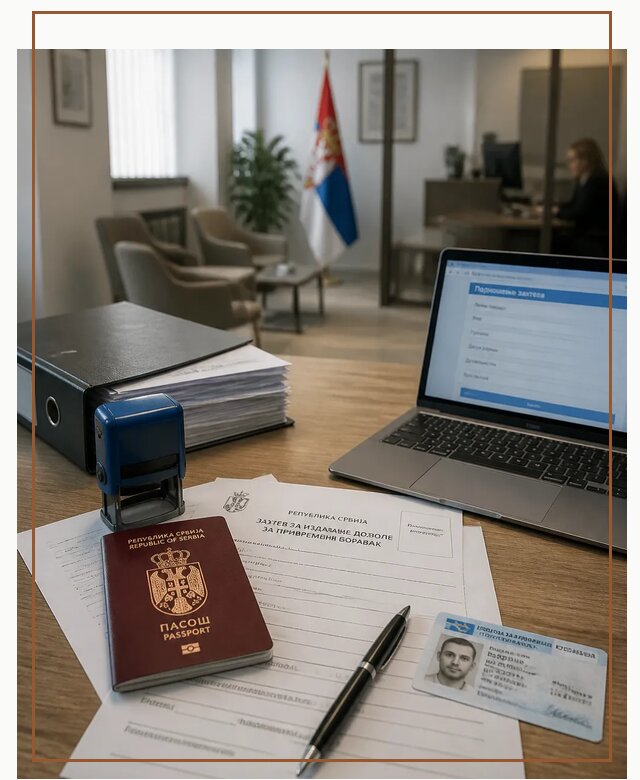 Оформление ПМЖ в Сербии для переезда в Вичуге под ключ