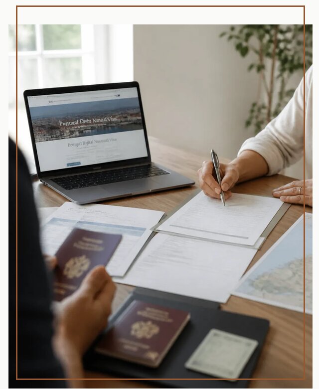 Оформление Digital Nomad и ВНЖ Португалии в Вичуге